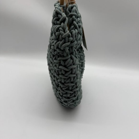 A New Day Crochet Purse With Wood Handles - Picture 5 of 7